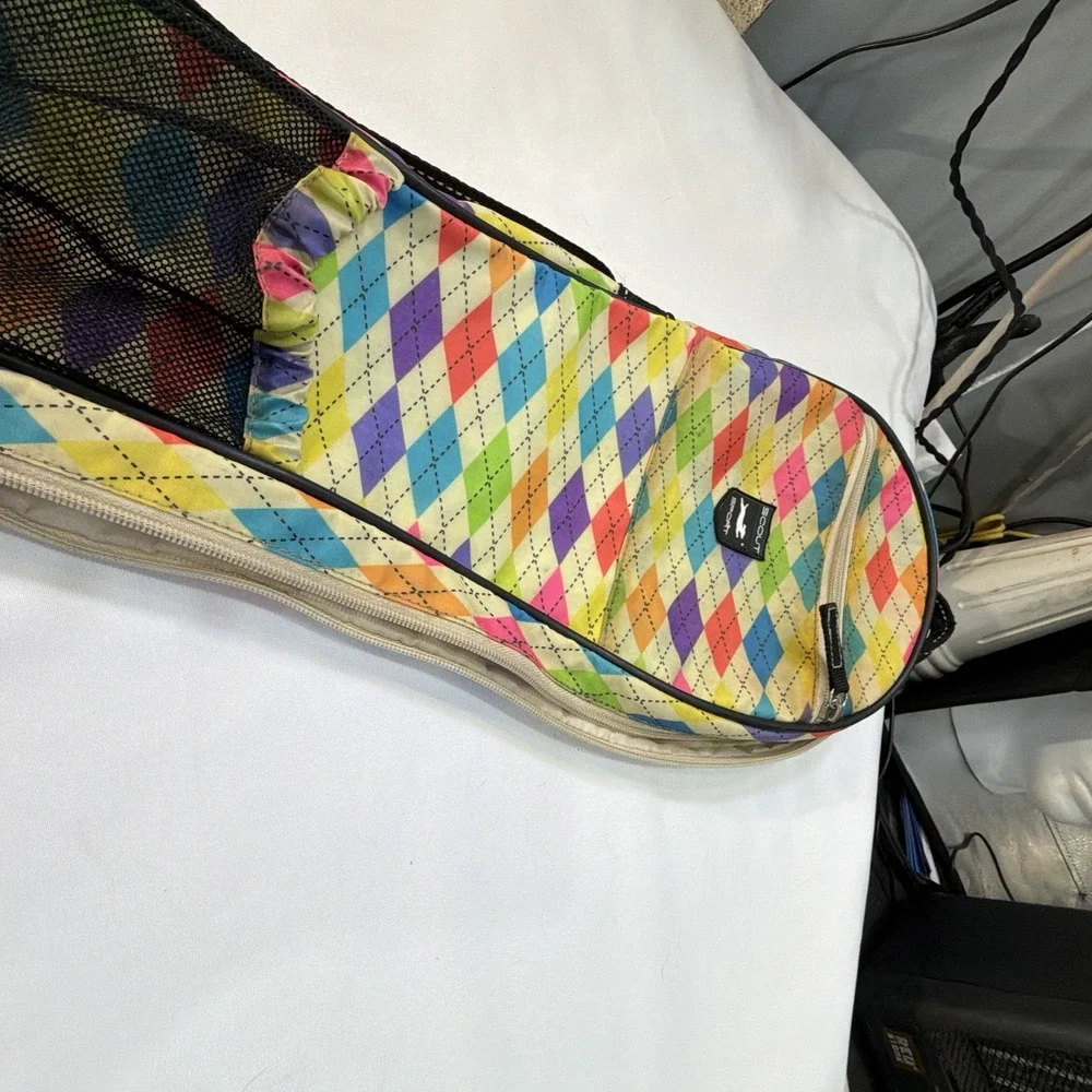 SCOUT Lacrosse‎ Sport BAGS bag, Argle Pattern Multicolored Vintage Unique